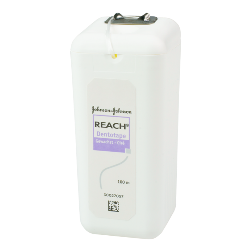 REACH Dentotape breit, gewachst, 100 m,Packung à 12 Stk.