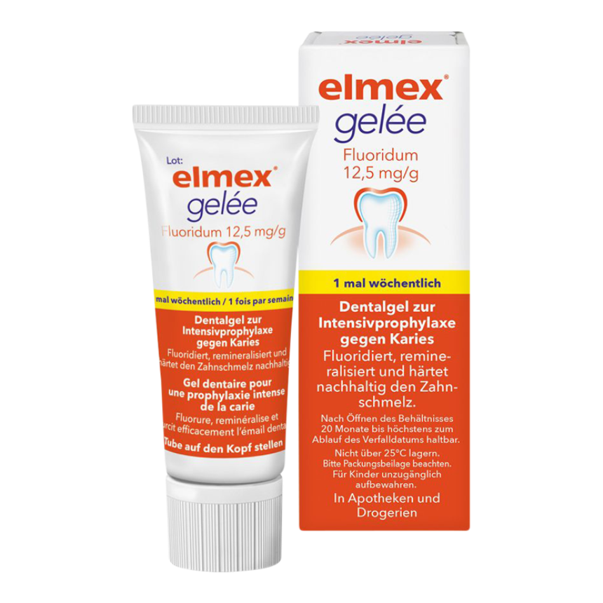ELMEX Gelée, 25 g,Packung à 12 Tuben