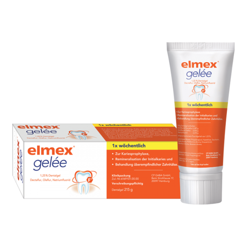 ELMEX Gelée, 215 g,Packung à 1 Tube