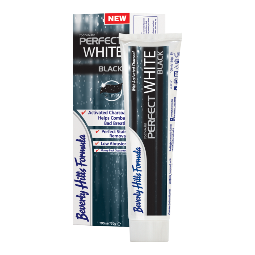 Beverly Hills Formula PerfectWhite Black 100ml,Karton zu 10 Stück à 100ml