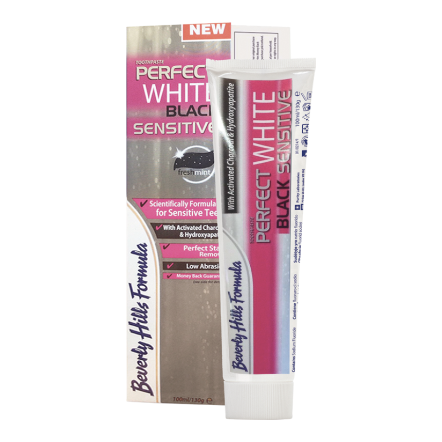 Beverly Hills Formula PerfectWhite Black Sensitive,Karton zu 10 Stück
