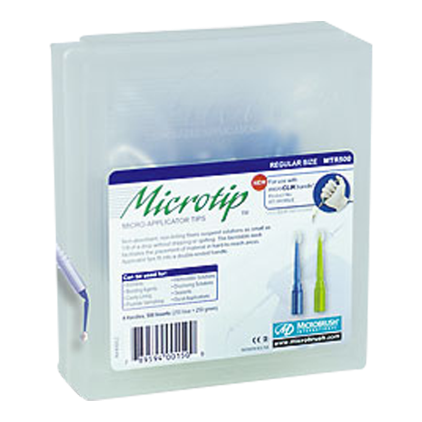 MICROTIP Kit 'Regular',4 Halter, 500 Applik.