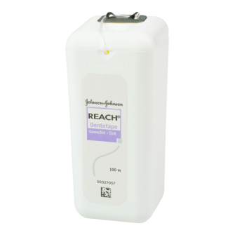 REACH Dentotape breit, gewachst, 100 m,Packung à 12 Stk.