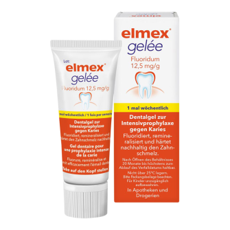 ELMEX Gelée, 25 g,Packung à 12 Tuben