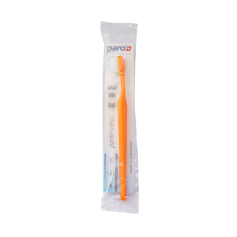 paro® ortho - Zahnbürste, soft, mit interspace F, Ortho-Schnitt