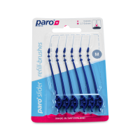paro® slider refill-brushes M,12 Blister à 6 Stk.