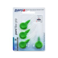 paro® Flexi-Grip, hellgrün, medium, kon. Ø3/8.0 mm,12 Blister à 4 Stk.