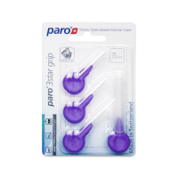 paro® 3STAR-GRIP, m.-coarse, violett, 7 mm,12 Blister à 4 Stk.