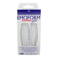 EMOFORM Triofloss, Zahnfaden,12 Packung à 100 Stk.