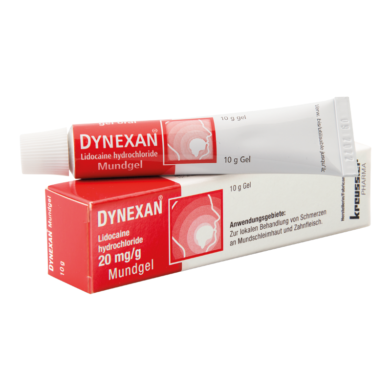 Dynexan Mundgel, 10g,Packung à 10 Stk.