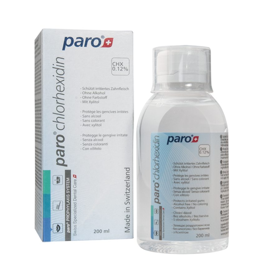 paro&#174; Chlorhexidin 0.12 Mundsp&#252;lung, 200 ml,Packung &#224; 6 Stk.
