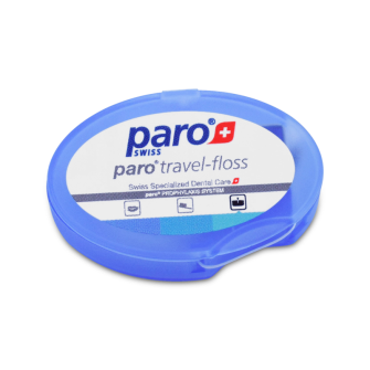 paro® Travel Floss, gewachst, 5m,Packung à 50 Stk.
