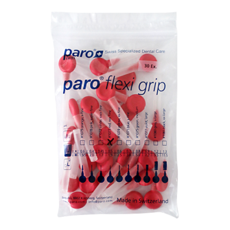 paro® flexi grip, xxx-fein, rot, Ø 1.9 mm,Klinikpackung 30 Stk.