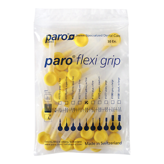 paro® flexi grip, xx-fein, gelb, Ø 2.5 mm,Klinikpackung 30 Stk.