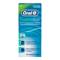 ORAL-B Superfloss Zahnfaden,12 Packung &#224; 50 Stk.